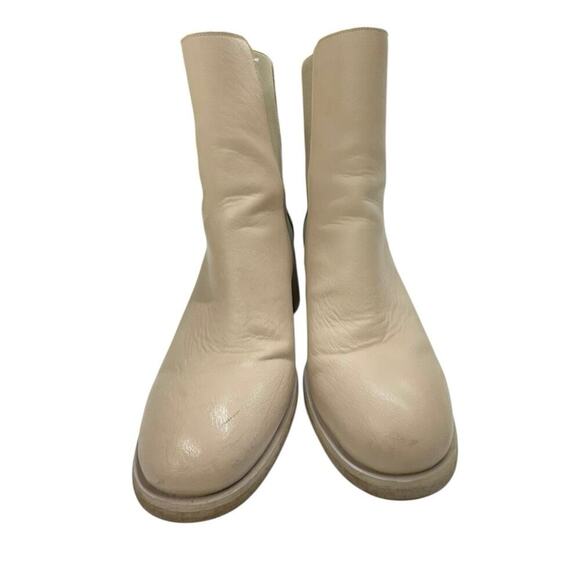 Oasis Society Olivia- Chelsea Heel Boots Neutral Color Size 7 - Picture 4 of 11
